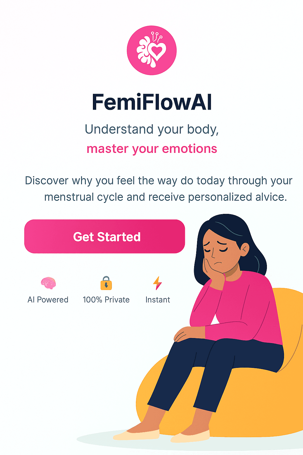 FemiFlowAI – AI Cycle Coaching – visualisation